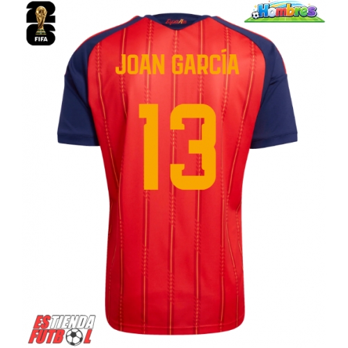 España Joan Garcia #13 Primera Equipación Mundial 2026 Manga Corta